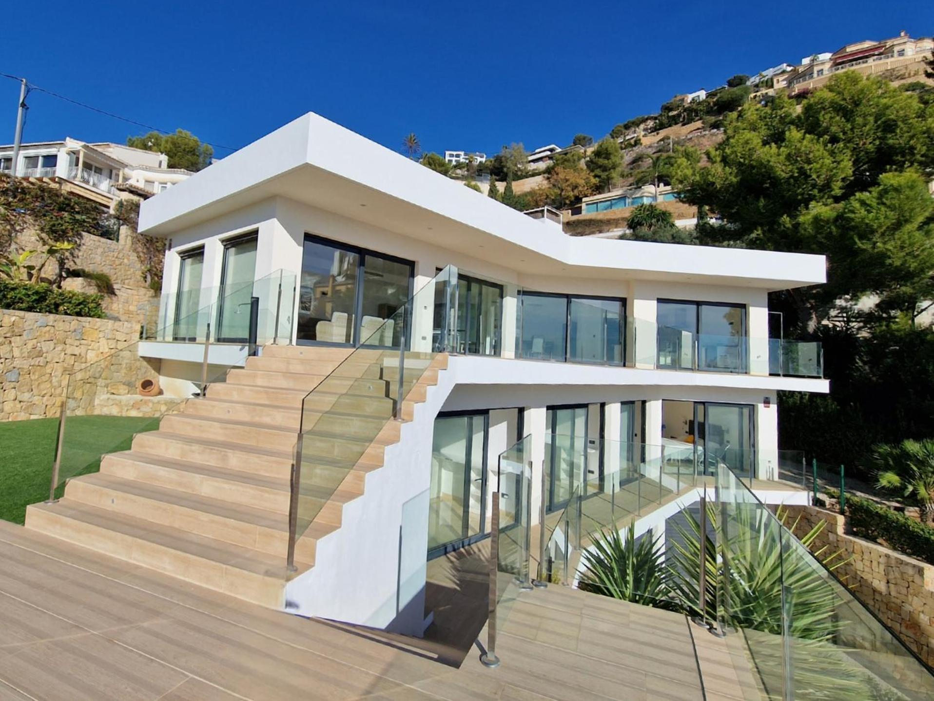 Villa Lujo Con Vistas Al Mar Villa Dulcinea By El Conserje, Cerca Del Puerto Y Sus Servicios Jávea Exterior photo