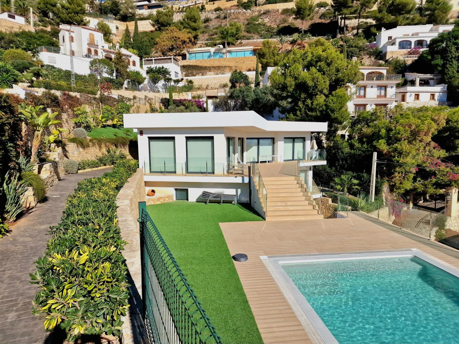 Villa Lujo Con Vistas Al Mar Villa Dulcinea By El Conserje, Cerca Del Puerto Y Sus Servicios Jávea Exterior photo
