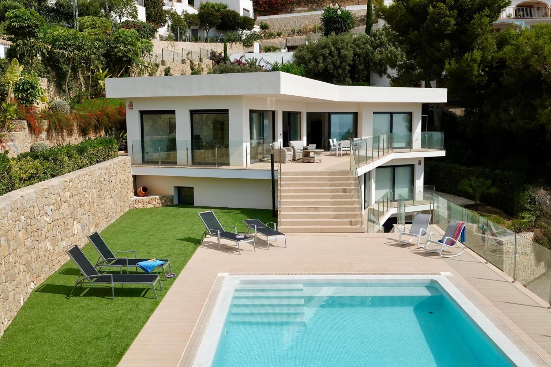 Villa Lujo Con Vistas Al Mar Villa Dulcinea By El Conserje, Cerca Del Puerto Y Sus Servicios Jávea Exterior photo